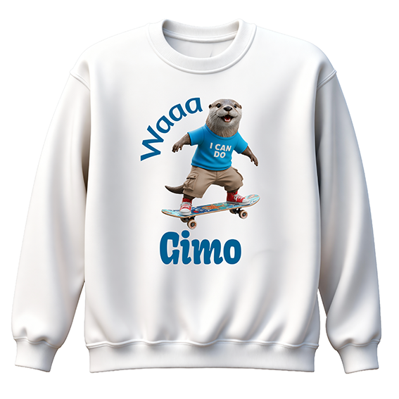 Gimo "I Can Do" Skater Unisex Sweatshirt