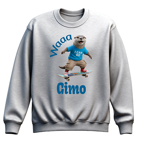 Gimo "I Can Do" Skater Unisex Sweatshirt