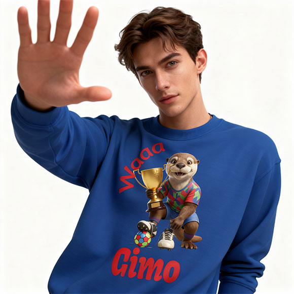 Gimo Soccer Champion Unisex Sweatshirt